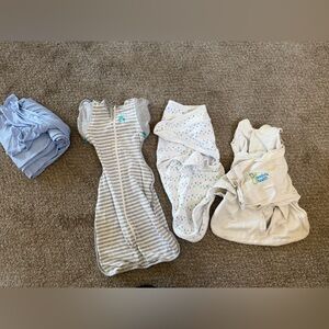 Lot of swaddles
